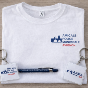 Pack T-shirt + Stylo + Porte clé au choix