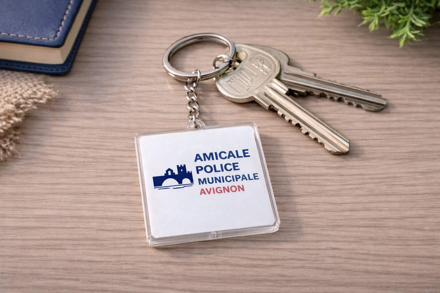 Porte-clés Amicale Police Municipale Avignon – Image 2